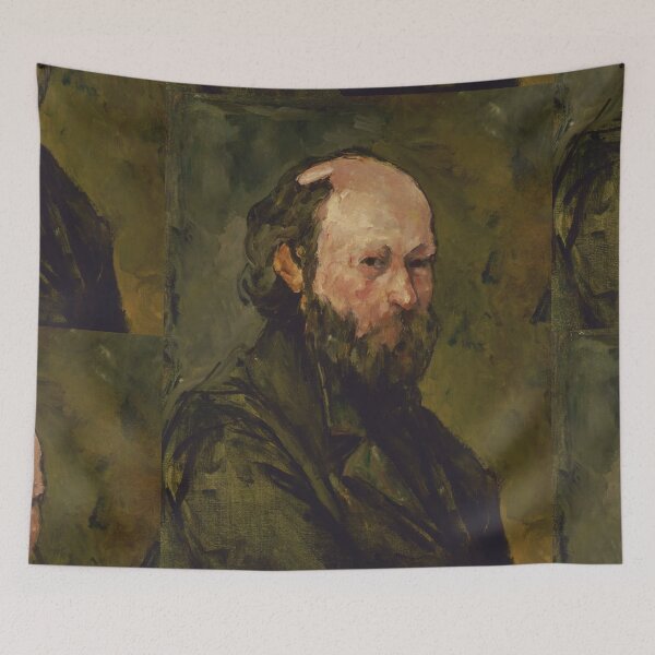 Item preview, Self Portrait by Paul Cézanne: Post Impressionist Fine Art Print designed and sold by artofuniverse.