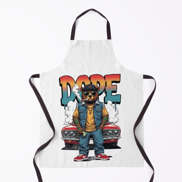 Item preview, Dope Bear Streetwear Graphic cute trendy popular hip hop bear illustration retro car urban cartoon designed and sold by zvalente.