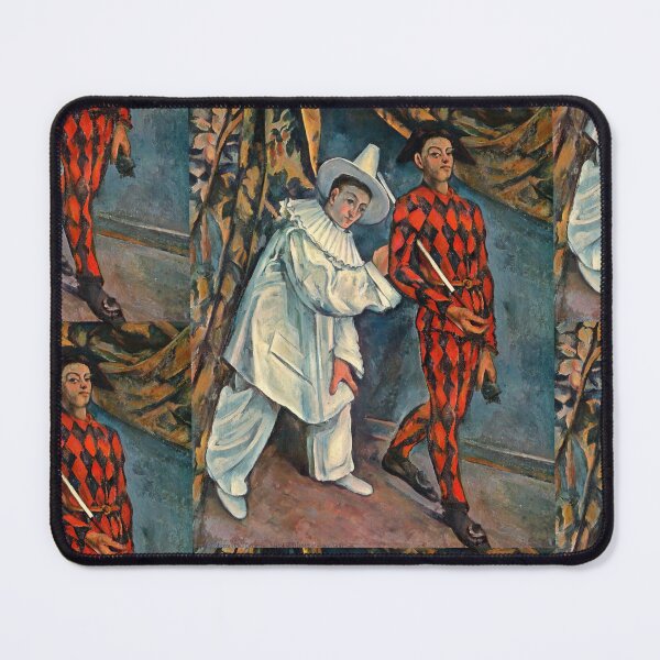 Item preview, Shove Tuesday by Paul Cézanne: Post Impressionist Commedia Dell Arte Poster designed and sold by artofuniverse.