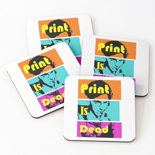 Item preview, Egon Spengler Ghostbusters Print Is Dead Retro Pop Art Design designed and sold by HBDStudio.