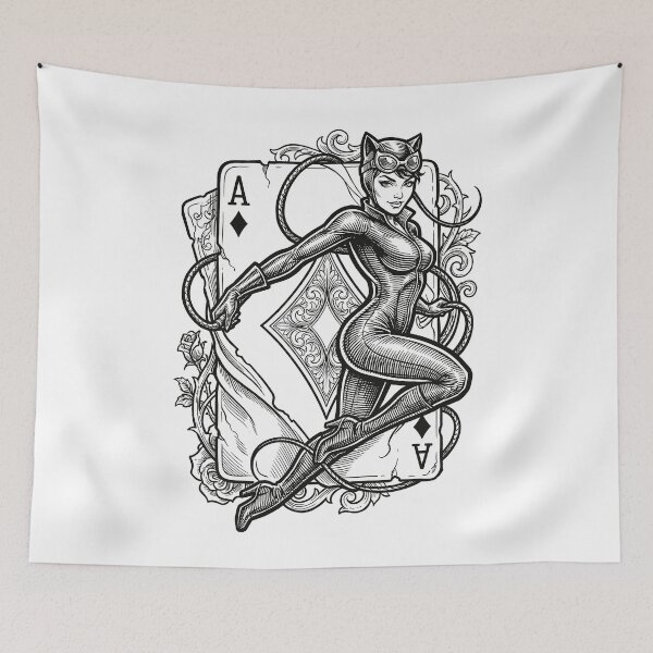Item preview, Ace of Diamonds – Sensual Ink Queen designed and sold by JaaGo PopLab.