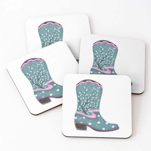 Item preview, Vintage cowgirl boot designed and sold by pinkyfish1010.