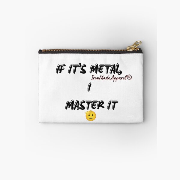 Item preview, If It’s Metal, I Master It – Welder Pride T-Shirt for Skilled Fabricators & Metalwork Pros designed and sold by IronMade Apparel.