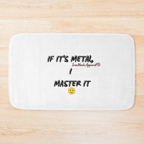 Item preview, If It’s Metal, I Master It – Welder Pride T-Shirt for Skilled Fabricators & Metalwork Pros designed and sold by IronMade Apparel.