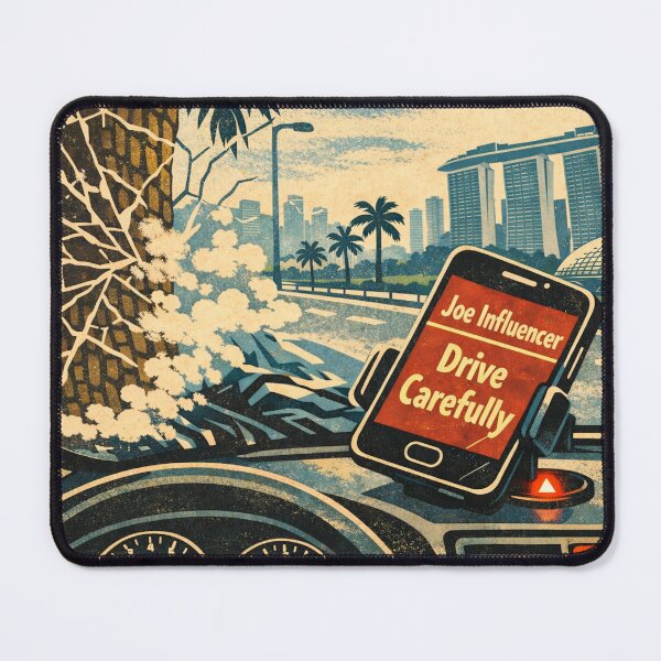 Item preview, Joe Influencer - Drive Carefully designed and sold by Second Thought Studio.