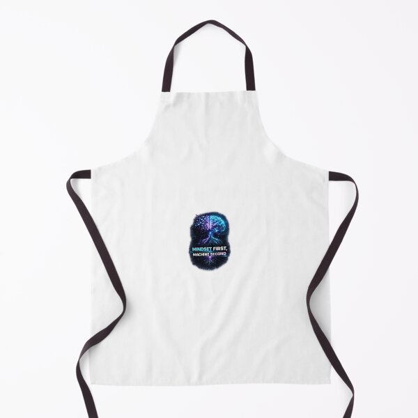 Item preview, Mindset First, Machine Second – Cyberpunk AI Brain Concept T-Shirt designed and sold by Ink & Attitude.