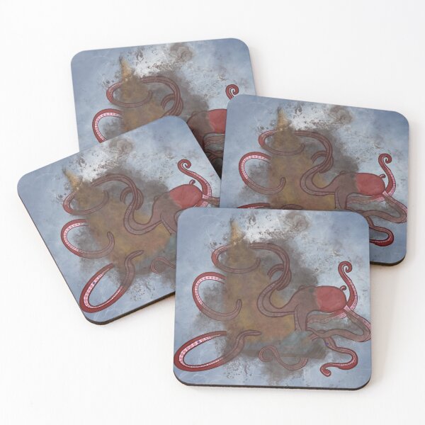 Item preview, Abyss in Fusion: The Mystic Octopus designed and sold by LatelierDeCleo.