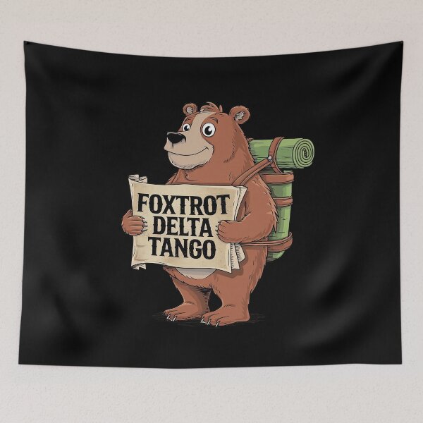 Item preview, Foxtrots Deltas Tangos National Parks Resist Bear  designed and sold by joyouartArt.