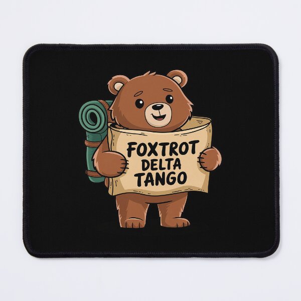 Item preview, Foxtrots Deltas Tangos National Parks Resist Bear designed and sold by joyouartArt.