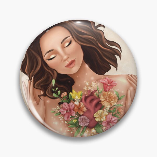 Item preview, Vulnerable and Strong Affirmation Woman Art designed and sold by natalidesign.