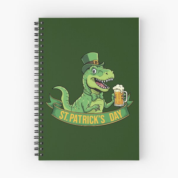 Item preview, Lucky T-Rex – St. Patrick’s Day Beer Party Dino designed and sold by CARPIO Creations.