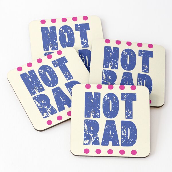Item preview, NOT RAD designed and sold by CharlottePlaceArt.