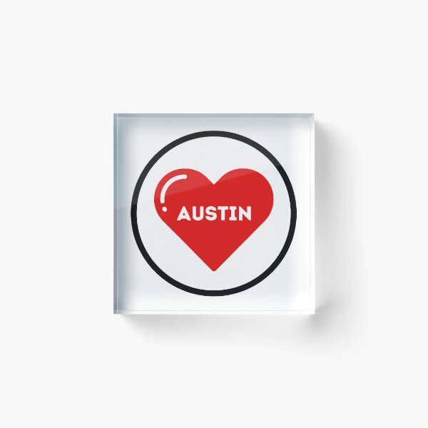 Artikelvorschau, Ich liebe Austin entworfen und verkauft von Kevin Sugrue.