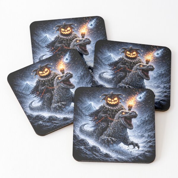 Item preview, Headless Horseman Frost Jester – Ice World Fantasy Halloween Art designed and sold by TheHorsemanRidesAgain.