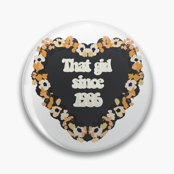 Item preview, That Girl Since 1986 Love Heart Birthday Cake designed and sold by FreeOrca.