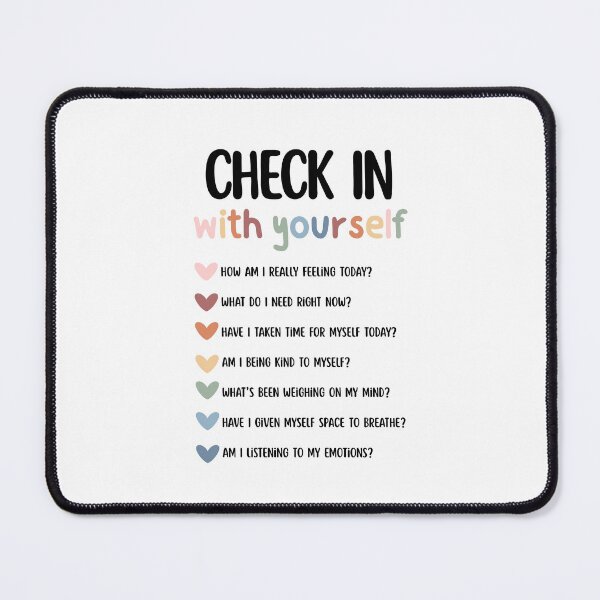 Item preview, Check In With Yourself designed and sold by Dondonmart.