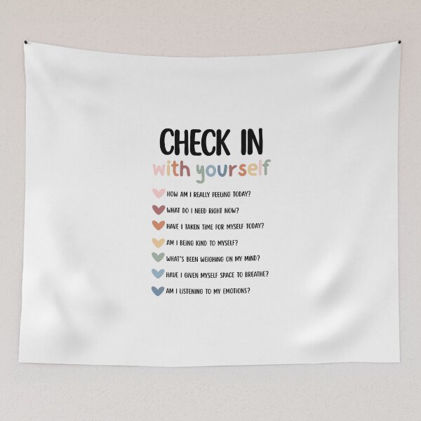 Item preview, Check In With Yourself designed and sold by Dondonmart.