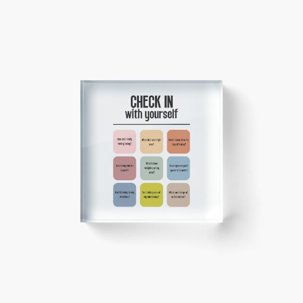 Item preview, Check In With Yourself designed and sold by Dondonmart.