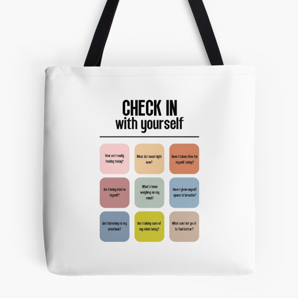 Item preview, Check In With Yourself designed and sold by Dondonmart.