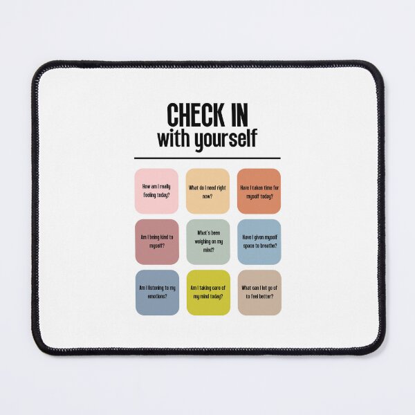 Item preview, Check In With Yourself designed and sold by Dondonmart.