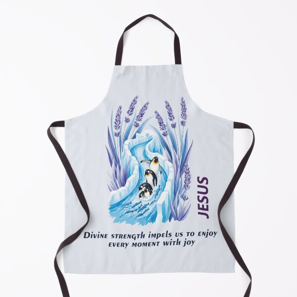 Item preview, Penguins in the River of God's Life designed and sold by the artedivino.