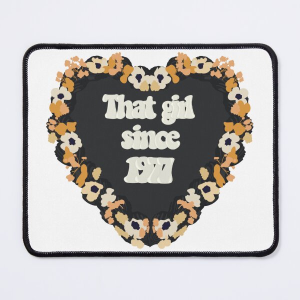 Item preview, That Girl Since 1977 Love Heart Birthday Cake designed and sold by FreeOrca.