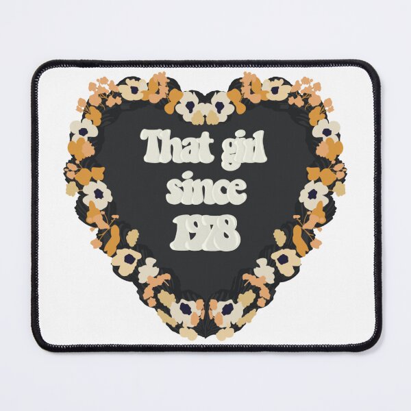 Item preview, That Girl Since 1978 Love Heart Birthday Cake designed and sold by FreeOrca.