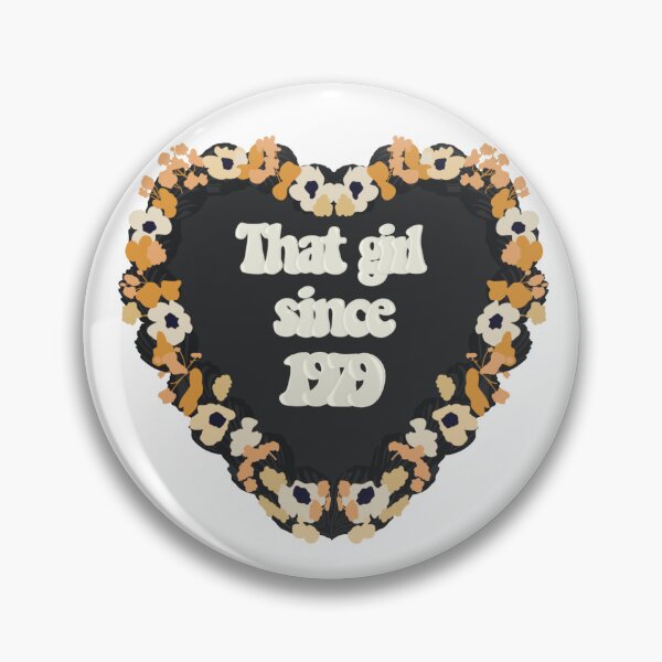 Item preview, That Girl Since 1979 Love Heart Birthday Cake designed and sold by FreeOrca.