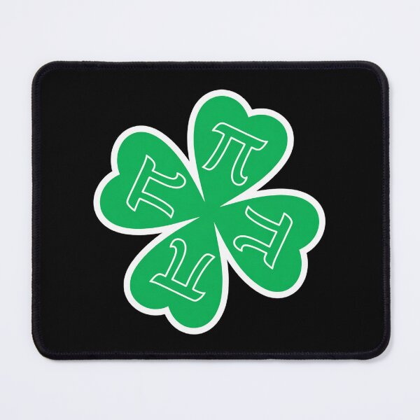 Item preview, Green Clover Pi Pattern designed and sold by SignumShop.
