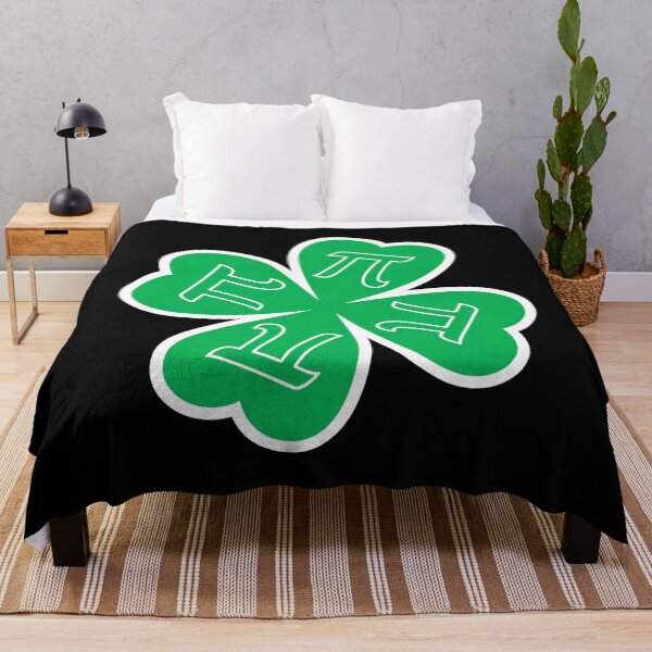 Item preview, Green Clover Pi Pattern designed and sold by SignumShop.