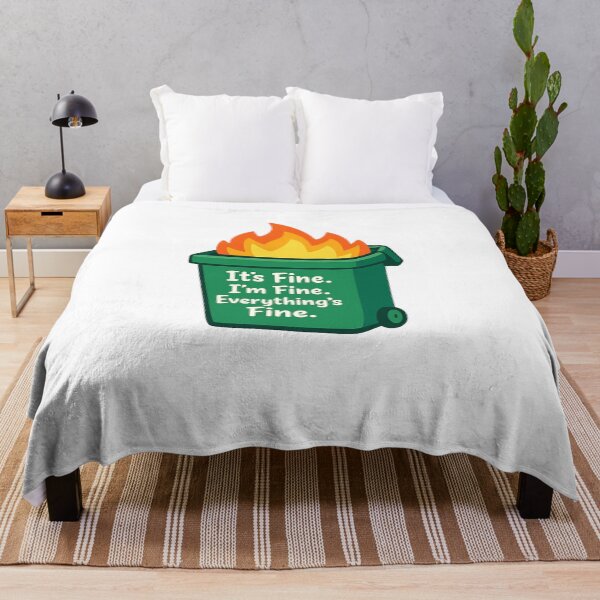 Item preview, It’s Fine. I’m Fine. Everything’s Fine. designed and sold by Art for Every Person.