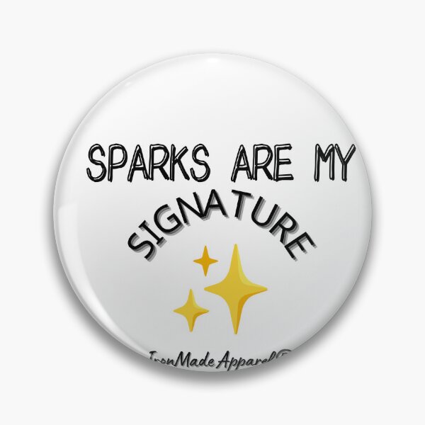 Item preview, Sparks Are My Signature – Welder T-Shirt for Proud Metal Fabricators & Welding Professionals designed and sold by IronMade Apparel.