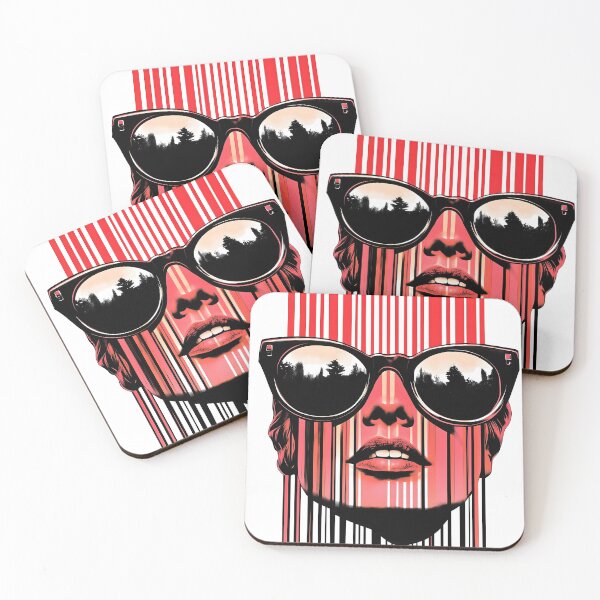 Item preview, Cool Sunglasses Face Modern Pop Art Aesthetic designed and sold by Shoot-The-Moon.