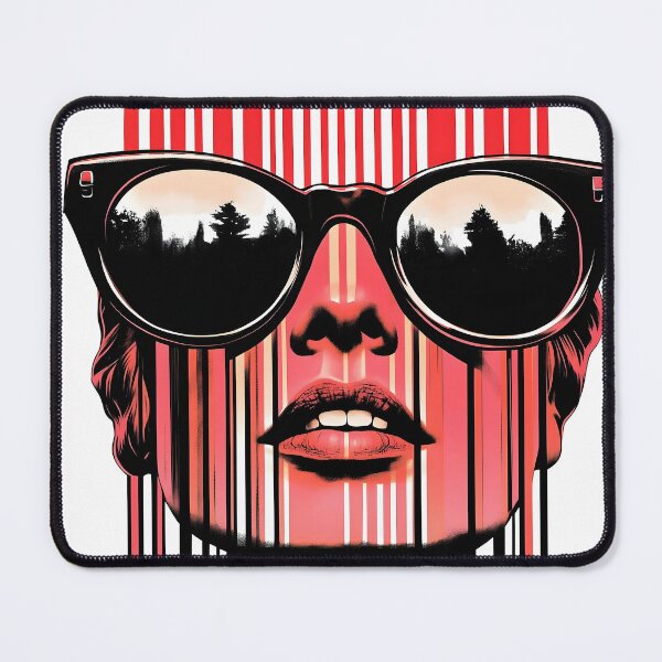 Item preview, Cool Sunglasses Face Modern Pop Art Aesthetic designed and sold by Shoot-The-Moon.