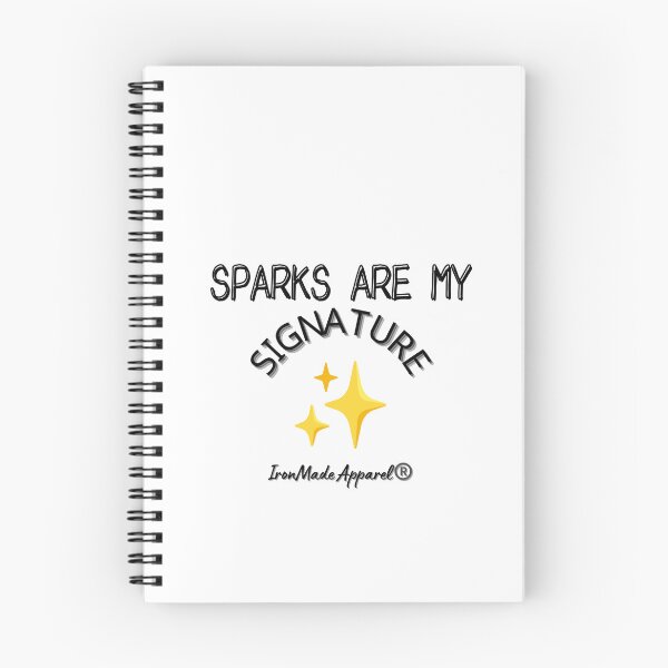 Item preview, Sparks Are My Signature – Welder T-Shirt for Proud Metal Fabricators & Welding Professionals designed and sold by IronMade Apparel.