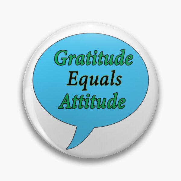 Item preview, Gratitude Equals Attitude designed and sold by AGMomsArt.
