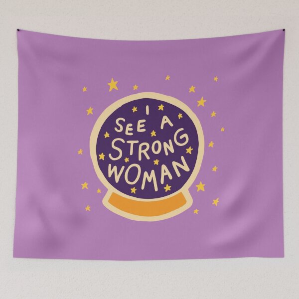 Item preview, Womens Day Strong Woman Feminist Quote designed and sold by Oniyasha.