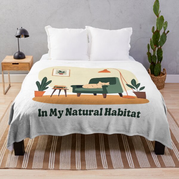 Item preview, In My Natural Habitat Introvert Cozy Design designed and sold by dkza.