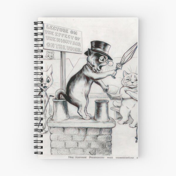 Item preview, A FREE LECTURE IN CATVILLE THE LEARNED PROFESSOR WAS EXPOUNDING HIS THEORIES TO AN ATTENTIVE AUDIENCE - Art Nouveau (Modern) - Louis Wain designed and sold by nebelimr.