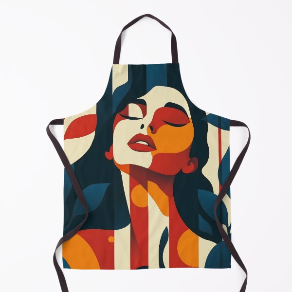 Item preview, Abstract Woman Portrait Modern Bold Color Aesthetic designed and sold by Shoot-The-Moon.