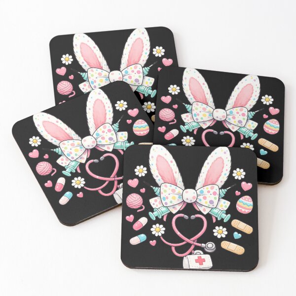 Item preview, Cute Nurse Easter Coquette Stethoscope Spring Vibes designed and sold by KHELISTORE.