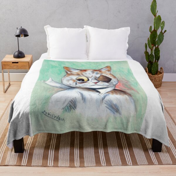 Item preview, BEEN THROUGH THE WARS - Art Nouveau (Modern) - Louis Wain designed and sold by nebelimr.