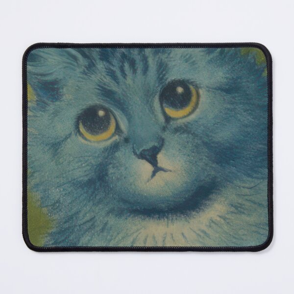 Item preview, Blue Cat - 1932  - Louis Wain designed and sold by nebelimr.
