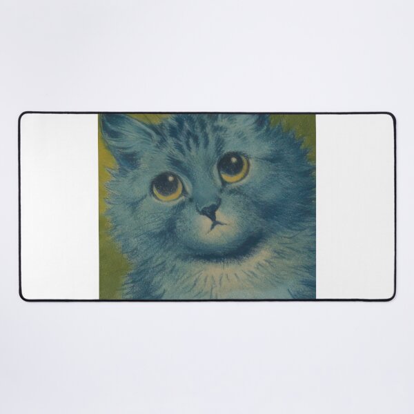 Item preview, Blue Cat - 1932 - Louis Wain designed and sold by nebelimr.
