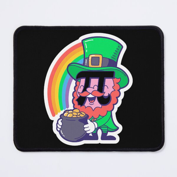 Item preview, Leprechaun Hat Math Mascot designed and sold by SignumShop.