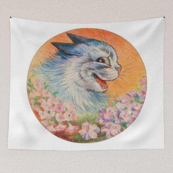 Item preview, FLOWERS FOR YOU - Art Nouveau (Modern)  - Louis Wain designed and sold by nebelimr.