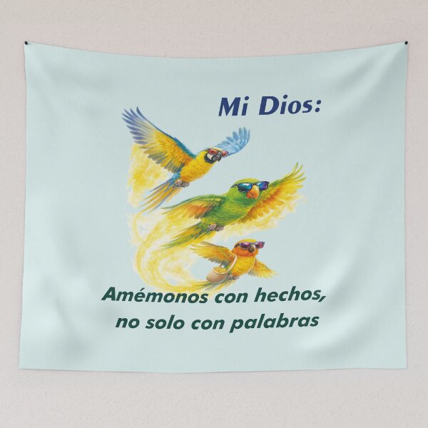 Item preview, Faith in Action: Parrots with a Christian Message designed and sold by the artedivino.