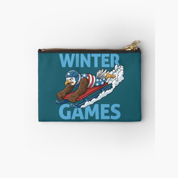Item preview, Winter Games Eagle – Funny USA Sledding Champion designed and sold by CARPIO Creations.