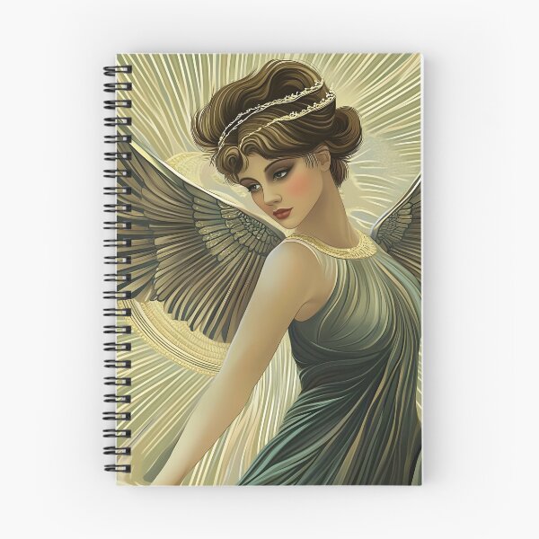 Item preview, Elegant Angel Woman Art Deco Style designed and sold by Shoot-The-Moon.
