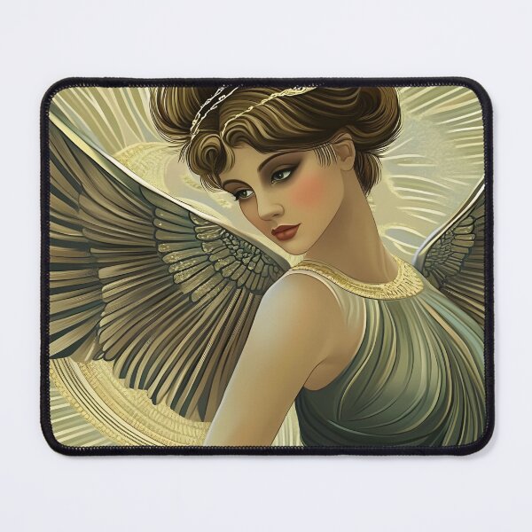Item preview, Elegant Angel Woman Art Deco Style designed and sold by Shoot-The-Moon.